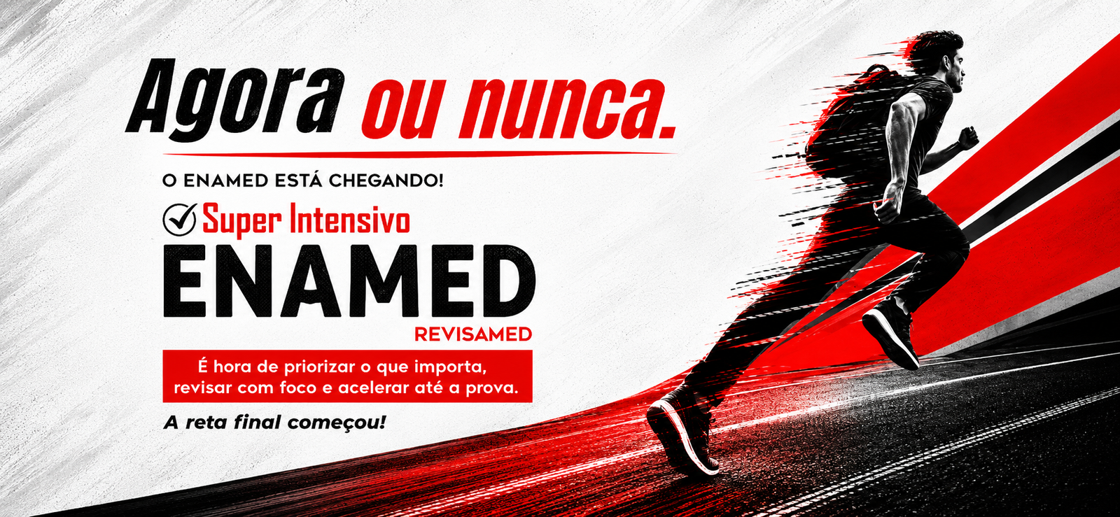 ENAMED 2026: falta um mês para a prova. Ainda dá tempo de estudar?